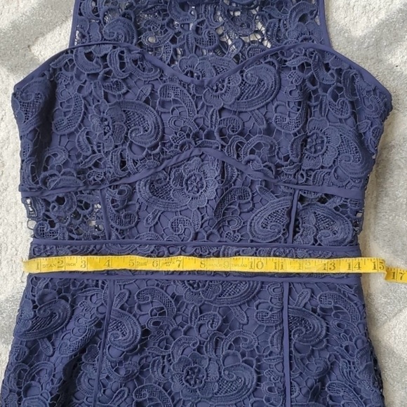 Likely Navy Lace Avenell Dress. - Picture 8 of 13